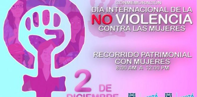 Recorrido Patrimonial en La Candelaria en defensa de las mujeres. 