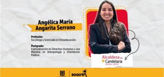 Angélica María Angarita Serrano, Alcaldesa local de La Candelaria